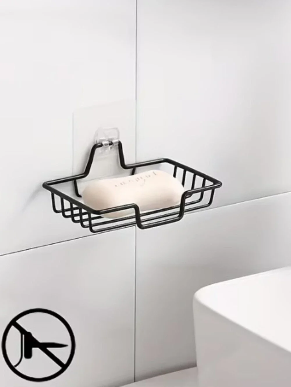 > New Corner Shower Shelf - 2 And New Soap Holder - 1